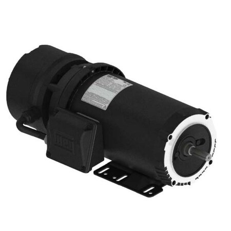 Weg -0.75,1800,143TC Frame, Three-Phase General Purpose Motors 00118ET3EBM143TC-S